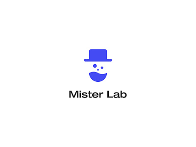 Mister Lab Logo creative logo lab logo logo minimalist logo