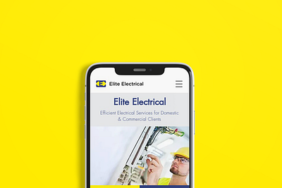 Elite Electrical | Branding | Motion | Web Design app design branding and identity logodesign motion graphics rebranding uidesign uxdesign website design