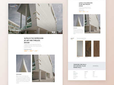 Stonelam Desktop light interface minimal clean design product design user experience design user interfaces ux ui