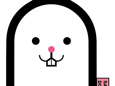 Little rabbit character design childrens illustration illustration rabbit vector