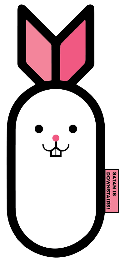 Little rabbit character design childrens illustration illustration rabbit vector