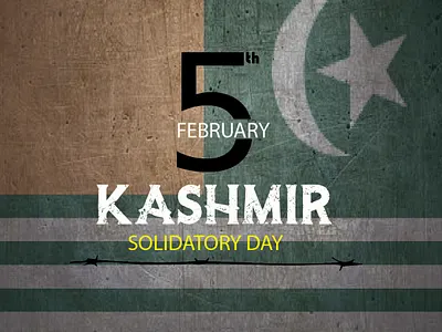 kashmir Day Post design kashmirday post social post