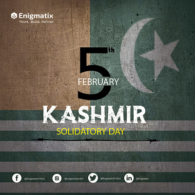 kashmir Day Post design kashmirday post social post