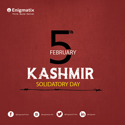 kashmir Day Post design kashmirday poster poster art social