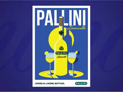 Amore al limone. Bottled. design illustration illustrator minimal typography vector