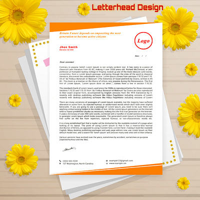 Letterhead design for business alibaba amazon brand business card design letterhead design statinary design statinary design station stationary stationary design