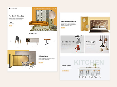 Furniture House design furniture house ui ux