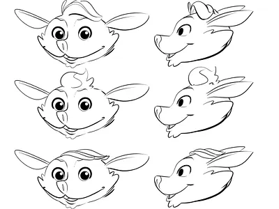 Character Concepting: Facial Ideas concept art graphic art