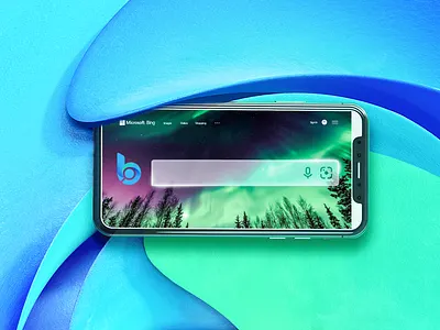 MSFT: Bing Redesign design illustration logo typography vector visualization