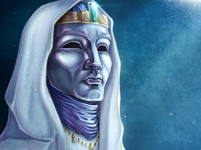 Veriamus character design concept art fantasy art illustration mask design visual development visual storytelling