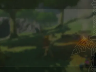 Sneak Preview - Zelda BOTW UI Kit - Quest Page design system figma illustration ui vector zelda