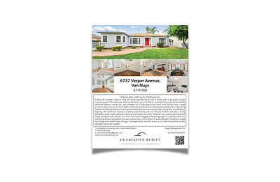 Print Flyers for Real Estate brochure design design digital design flyer design magazine design postcard print real estate