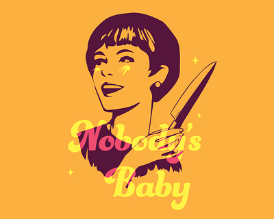 Nobody's Baby illustration vector