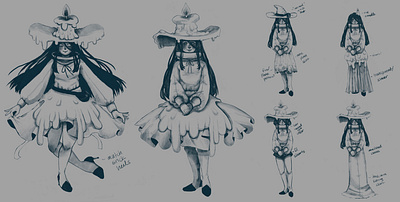 candle witch candle character character art character concept character design concept art grayscale magic photoshop witch witchgirl