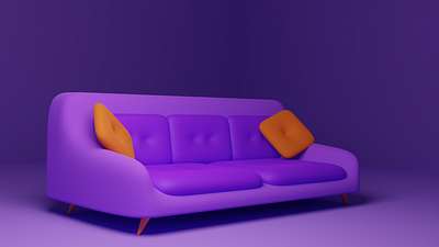 sofa 3d 3d art 3d design 3d modeling desain design illustration