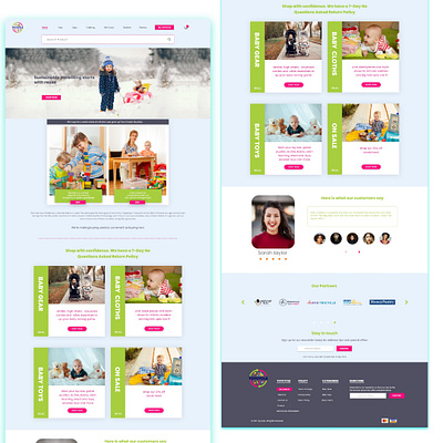 LANDING PAGE DESIGN branding ecommerce landing page design sales funnel ui ui design uiux ux webdesign