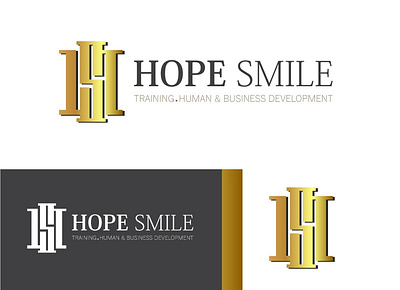 Hope Smile Logo Design design illustration logo minimal typography