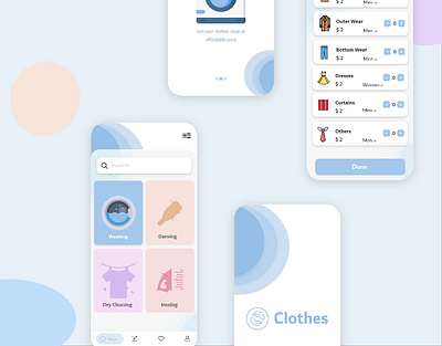 Laundry App New Concept for 2021 androidapp appdesign appdeveloper application appmaker clone clone android clone app launch laundry laundry app mobileapp ondemand uidesign uxuidesign