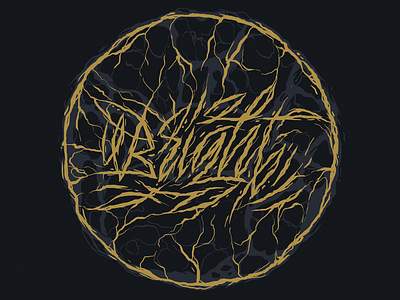 Bright brush graphic design lettering letters type typography