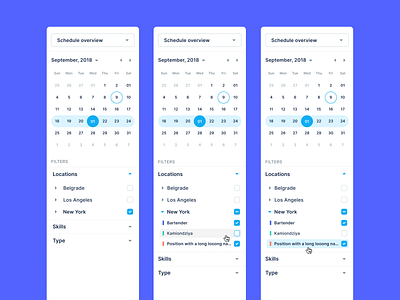 01 / Sidebar Navigation calendar date filter interface location minimal modern navigation position saas schedule sidebar menu sidebar navigation ui user interface ux