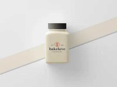 Bakelove Products – 3D Design 3d 3d design 3d mockup bottle design capsule bottle design medicine bottle mockup mockup mockup design product design