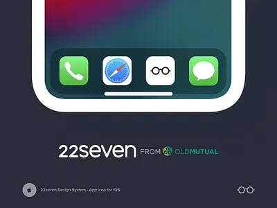 App Icon - Daily UI challenge #005 22seven app icon application design daily 100 challenge dailyui dailyui 005 dailyuichallenge design system ios ios app design iphone iphone app iphone app icon iphone x logo