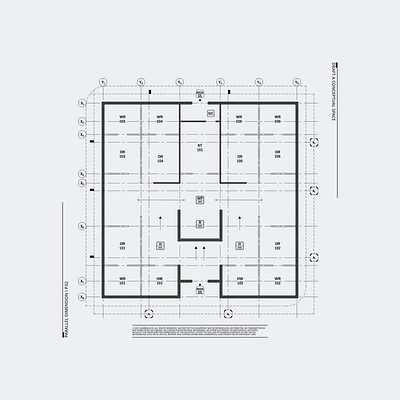 Parallel Dimension \ P.02 architecture architecture design design drafting grid illustration minimal print design prototype vector
