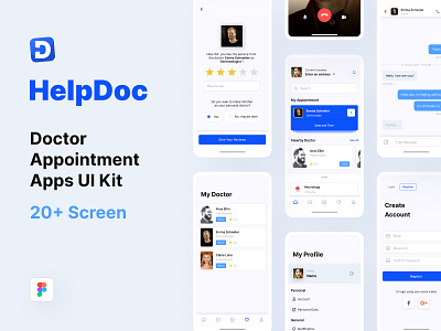 HelpDoc Design for Mobile app design figma figmadesign ui ux