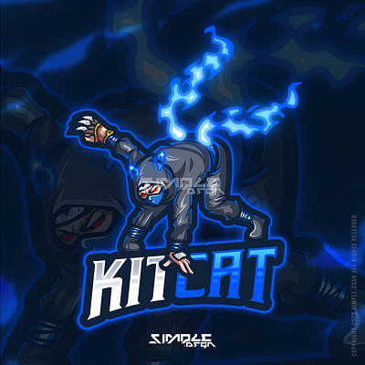 ninja esport logo anime design esport esport logo esportlogo logo mascot mascot logo vector