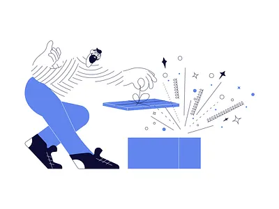 Giveaway Alert Illustration advertisement advertising bonus flat gift box giveaway incentive loyalty program minimal present prize promo promotion purchase reward rewards vector voucher win winner