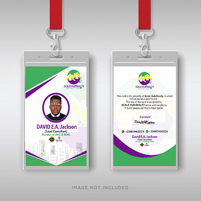 ID card Design branding