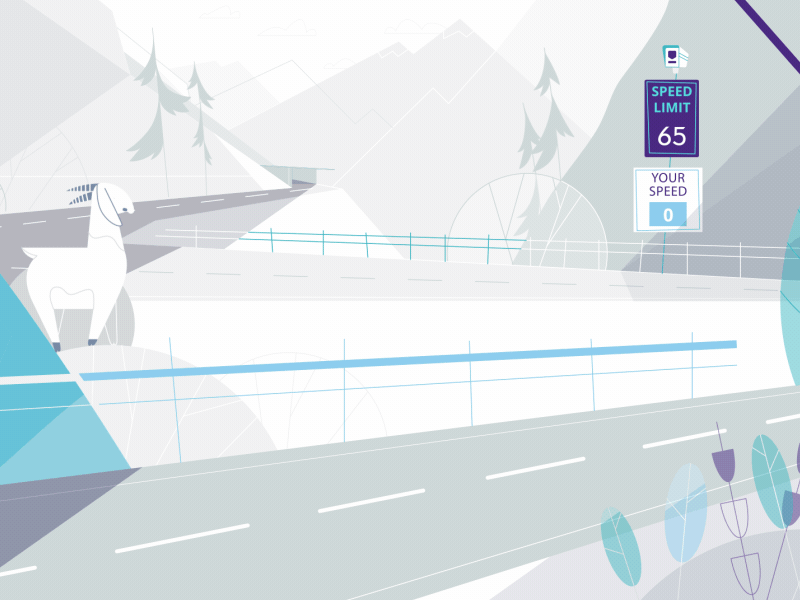 Road trip 2d 2d character animation art car cartoon drawing explainer flat framebyframe gif illustration vector video game