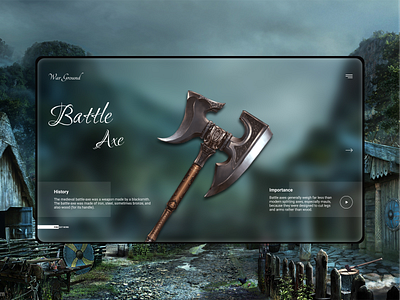 Online Antique Axe Web Page branding design flat minimal ui ux web website