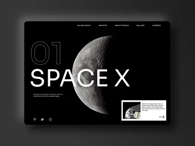 Space x design figmadesign space spacewebdesign spacewebdesign spacex ui ux web