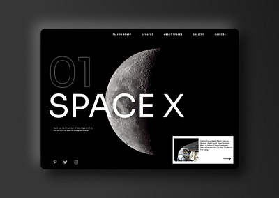 Space x design figmadesign space spacewebdesign spacewebdesign spacex ui ux web