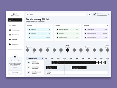 Trackthor design icon typography ui ux