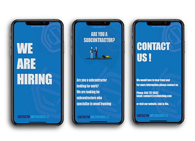 UI Ad ad blue branding design hiring illustration illustrator we are hiring web