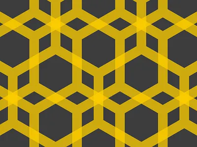 Collateral Gains bee honey isometric motiongraphics pattern technical illustration texture vector graphics