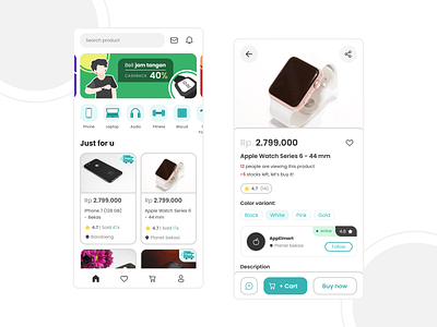 E-commerce app android android app app design e commerce e commerce app ecommerce ecommerce app illustration minimalism mobile ui shop teal ui uidesign uiuxdesign