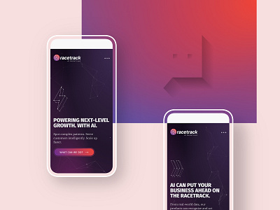 Hero / Racetrack case study responsive ui ux webdesign website