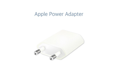 Apple Power Adapter accessories adapter apple ios productdesign