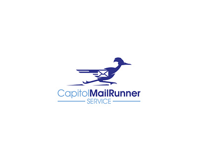 Capitol Mail Runner branding capital logo courier logo flat icon logo logo design logodesign logodesigner mail logo minimal minimalistlogo roadrunner logo runner runner logo service logo symbol vector