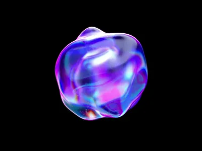 Blob c4d marble octane render