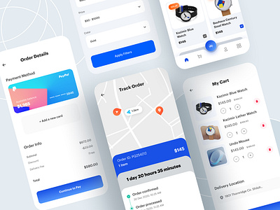 eShop Mobile app design app ar cart delivery app design ecommerce ecommerce design ios mobile app design on demand app online shop payment shop tracking typography ui ux wallet web deisgn