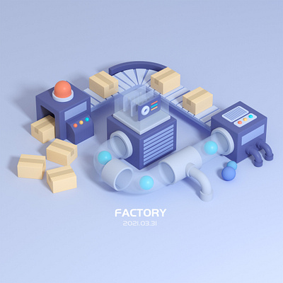 FACTORY c4d render