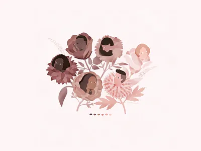All skin colors are beautiful illustration