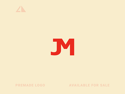 JM Logo branding design geometric design geometry icon jm logo letter logo logo minimal monogram monogram logo