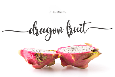 dragon fruit animation branding design font icon illustration illustrator lettering typography vector