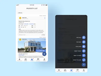 Property List page