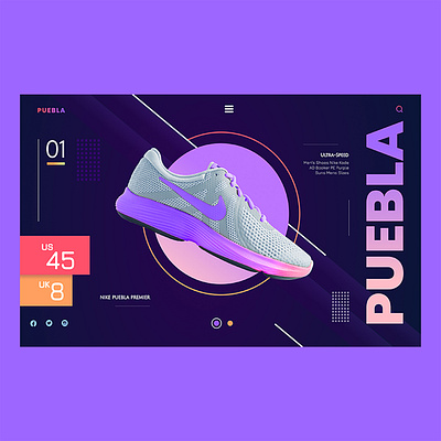 Nike Shoe Interface Prototyping design ui ui design uidesign uiux ux ux design uxdesign uxui web